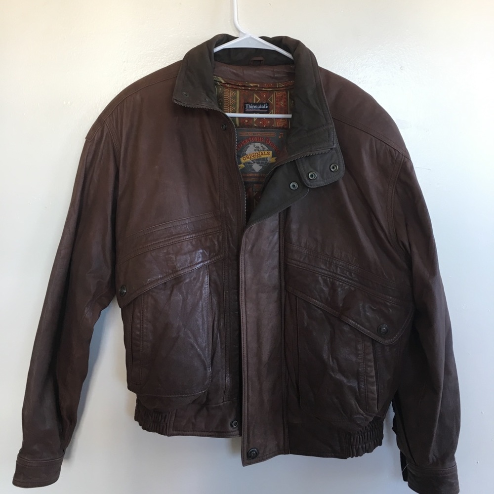 Vintage Adventure Bound Originals Leather Jacket